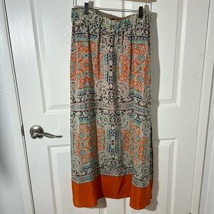 Anthropologie VanessaVirginia Maxi Skirt EUC M